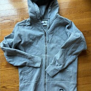 American Giant heavy weight Gray Hoodie sz medium USA